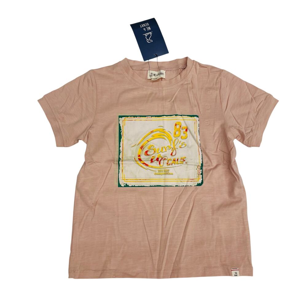 NWT Me & Henry Size 6/7Y Surf's Up Falmouth Tee